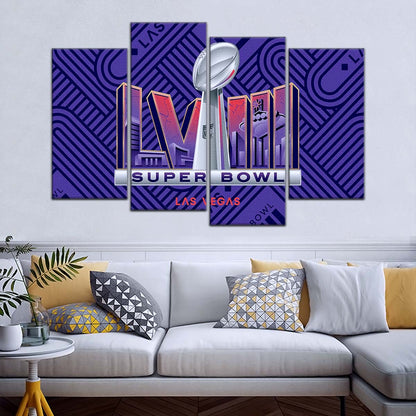 American Football Wall Art - AF5223 - Super Bowl LVII - NFL Football Championship - American Football Poster - American Football Canvas