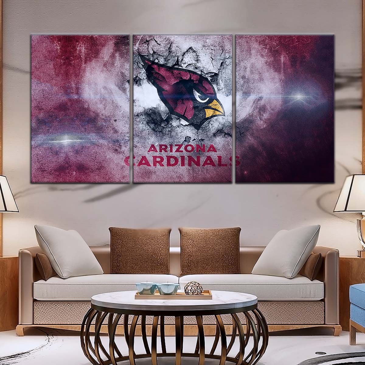 American Football Wall Art - AF5229 - Arizona Cardinals - NFL Football Team - American Football Poster - American Football Canvas