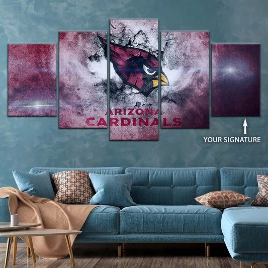 American Football Canvas Wall Art - AF5229 - Arizona Cardinals - NFL Teams