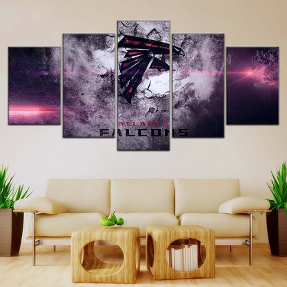 American Football Wall Art - AF5230 - Atlanta Falcons - NFL Football Team - American Football Poster - American Football Canvas