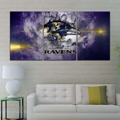 American Football Wall Art - AF5231 - Baltimore Ravens - NFL Football Team - American Football Poster - American Football Canvas