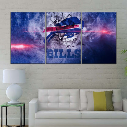 American Football Wall Art - AF5232 - Buffalo Bills - NFL Football Team - American Football Poster - American Football Canvas