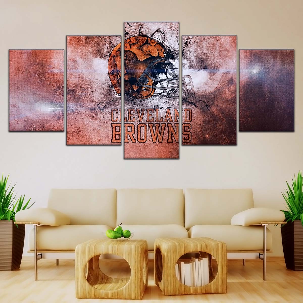 American Football Wall Art - AF5236 - Cleveland Browns - NFL Football Team - American Football Poster - American Football Canvas