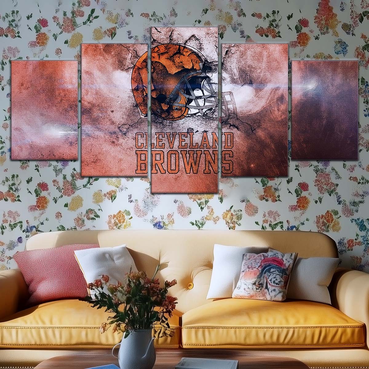 American Football Wall Art - AF5236 - Cleveland Browns - NFL Football Team - American Football Poster - American Football Canvas