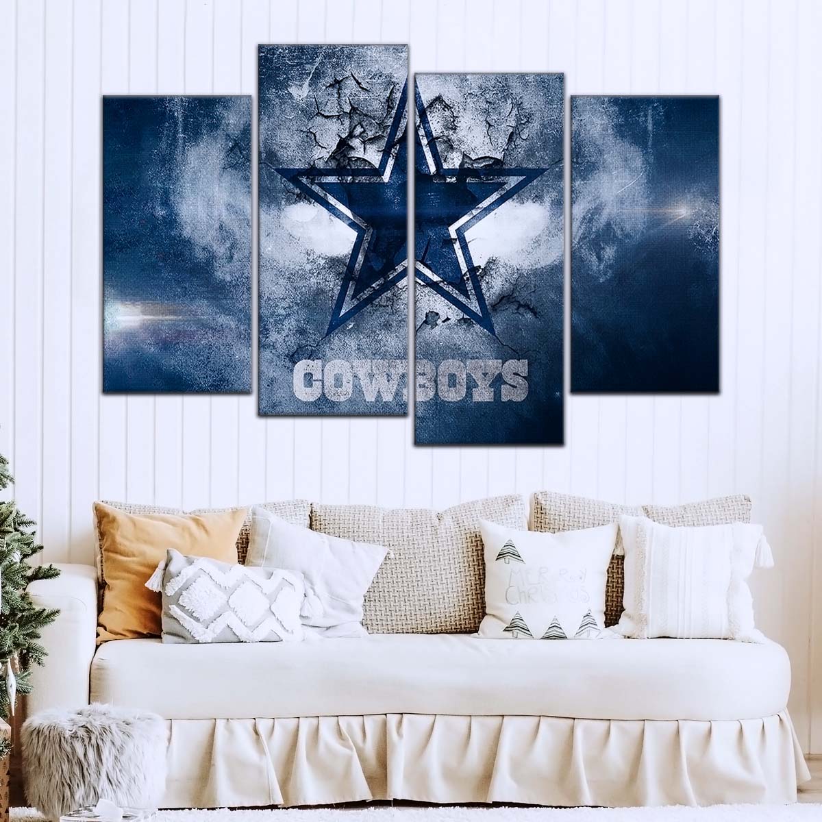 American Football Canvas Wall Art - AF5237 - Dallas Cowboys - NFL Teams