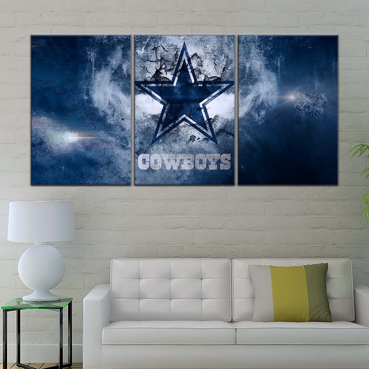 American Football Canvas Wall Art - AF5237 - Dallas Cowboys - NFL Teams
