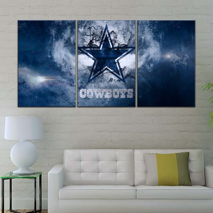 American Football Canvas Wall Art - AF5237 - Dallas Cowboys - NFL Teams