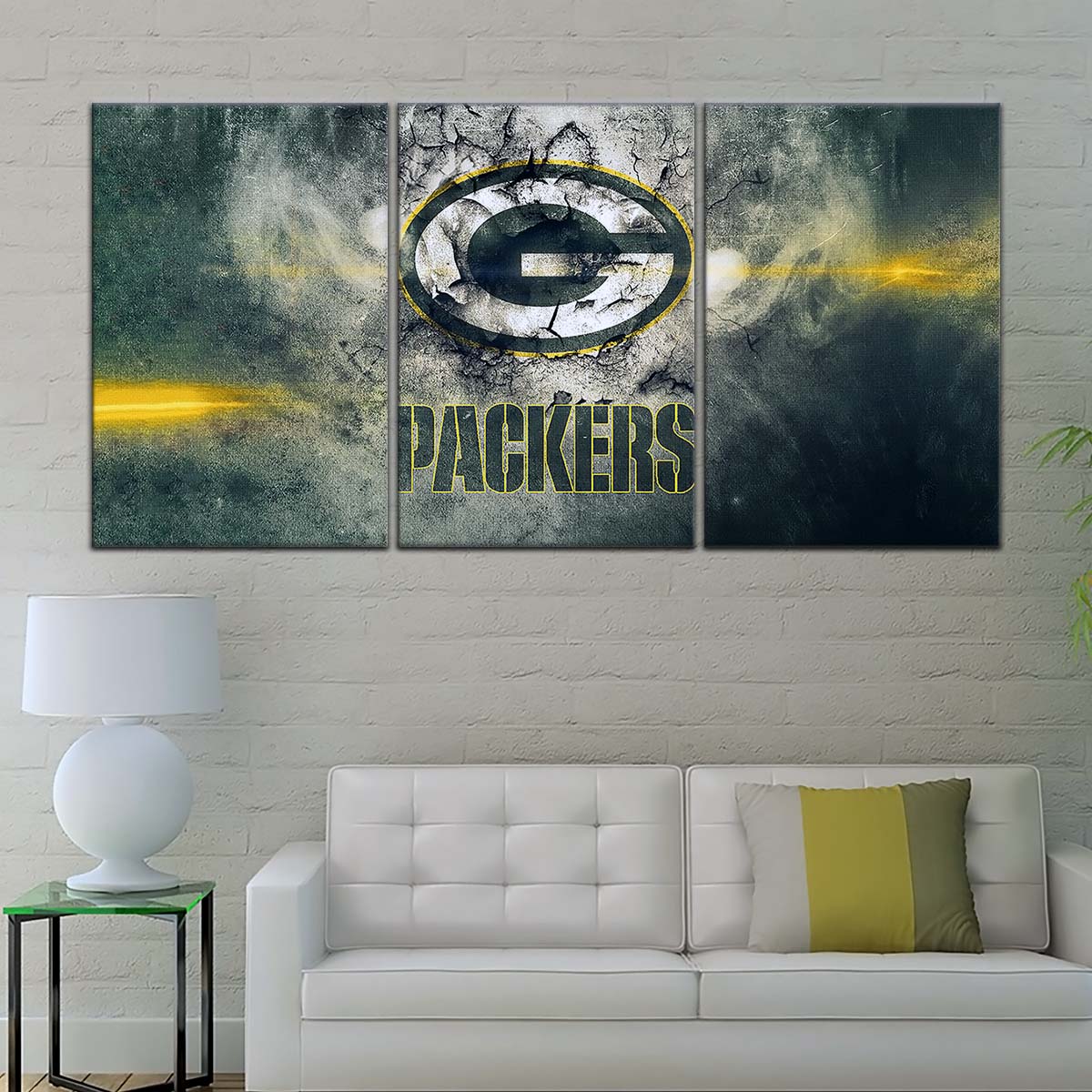 American Football Canvas Wall Art - AF5240 - Green Bay Packers - NFL Teams