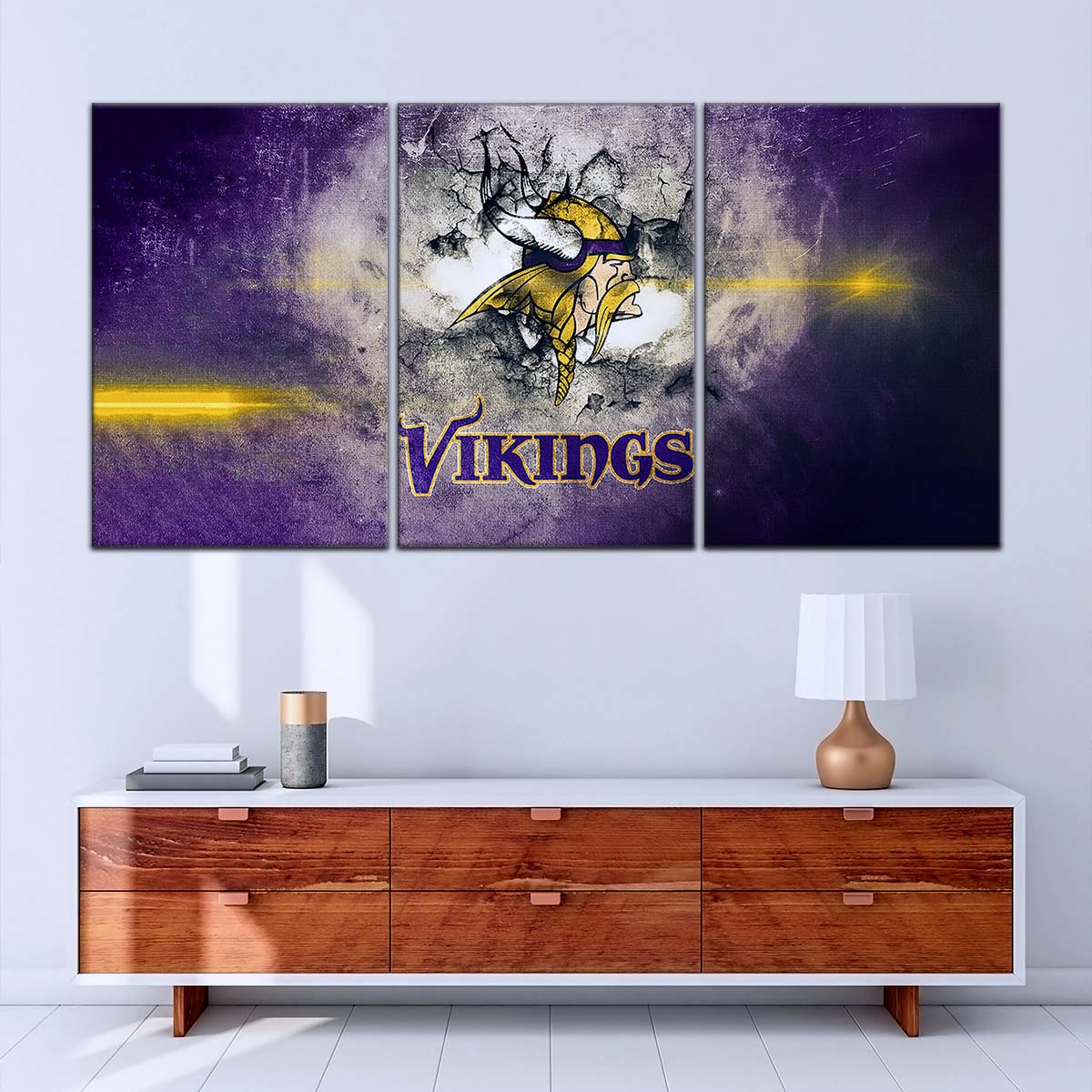 American Football Wall Art - AF5246 - Minnesota Vikings - NFL Football Team - American Football Poster - American Football Canvas