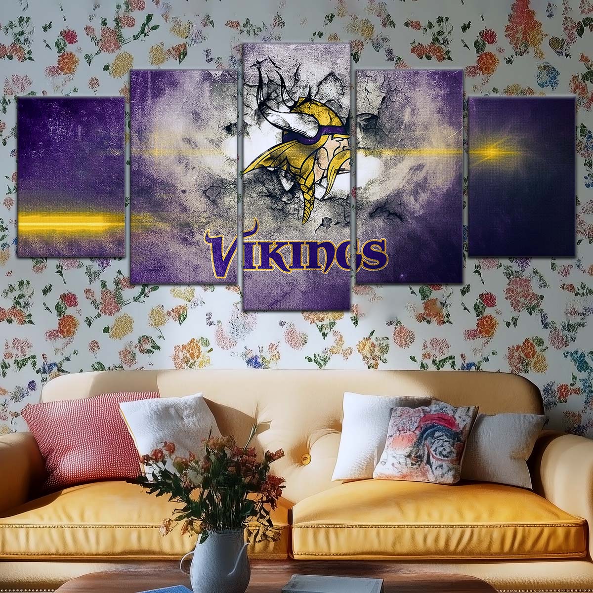 American Football Wall Art - AF5246 - Minnesota Vikings - NFL Football Team - American Football Poster - American Football Canvas