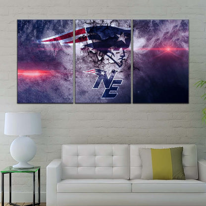 American Football Wall Art - AF5247 - New England Patriots - NFL Football Team - American Football Poster - American Football Canvas