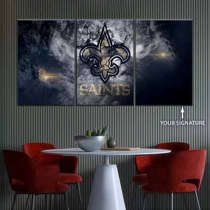 American Football Wall Art - AF5248 - New Orleans Saints - NFL Football Team - American Football Poster - American Football Canvas