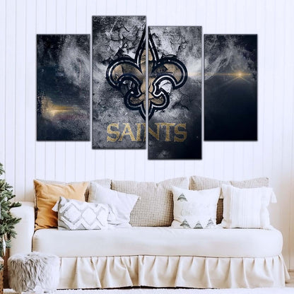 American Football Wall Art - AF5248 - New Orleans Saints - NFL Football Team - American Football Poster - American Football Canvas