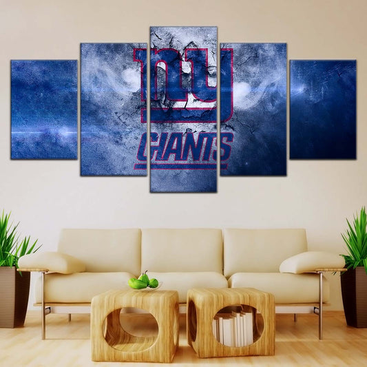 American Football Canvas Wall Art - AF5249 - New York Giants - NFL Teams