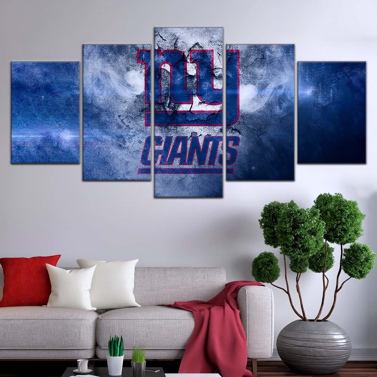 American Football Wall Art - AF5249 - New York Giants - NFL Football Team - American Football Poster - American Football Canvas