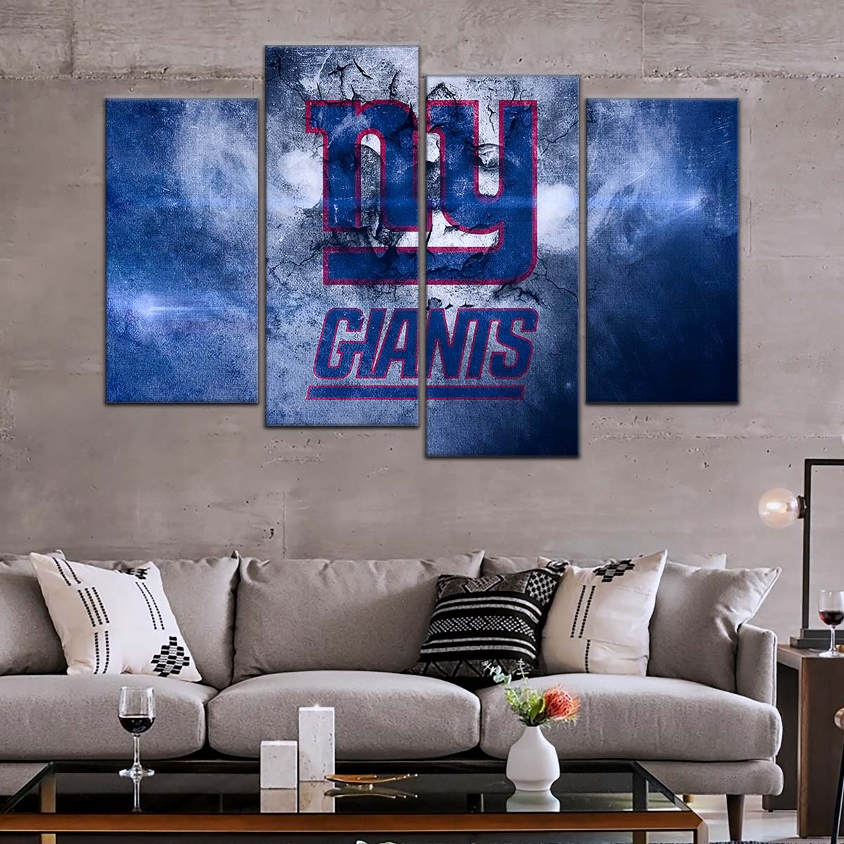 American Football Wall Art - AF5249 - New York Giants - NFL Football Team - American Football Poster - American Football Canvas