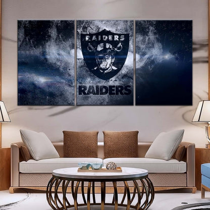 American Football Canvas Wall Art - AF5251 - Oakland Raiders - NFL Teams