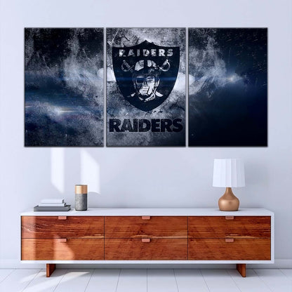 American Football Canvas Wall Art - AF5251 - Oakland Raiders - NFL Teams