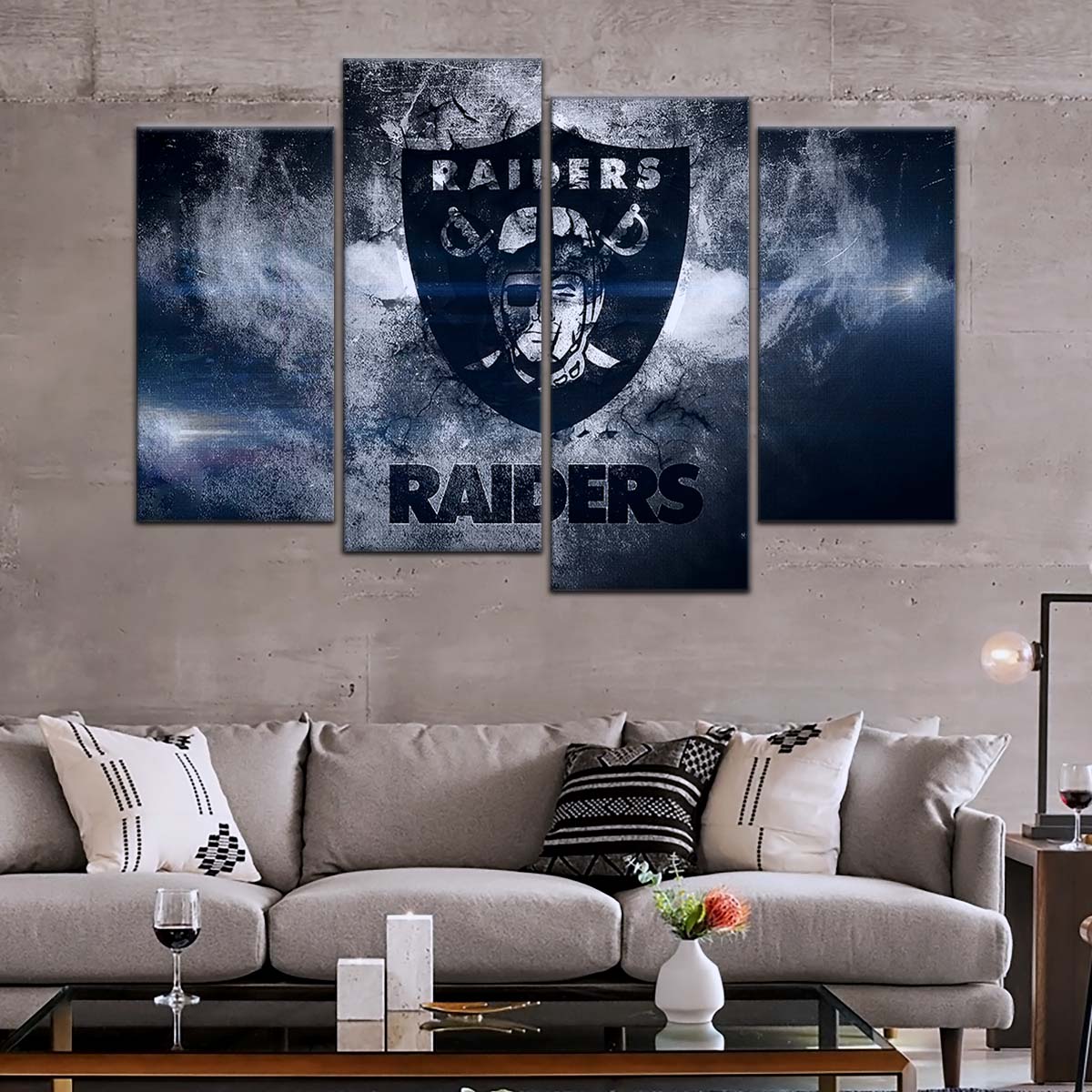 American Football Wall Art - AF5251 - Oakland Raiders - NFL Football Team - American Football Poster - American Football Canvas