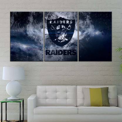 American Football Canvas Wall Art - AF5251 - Oakland Raiders - NFL Teams