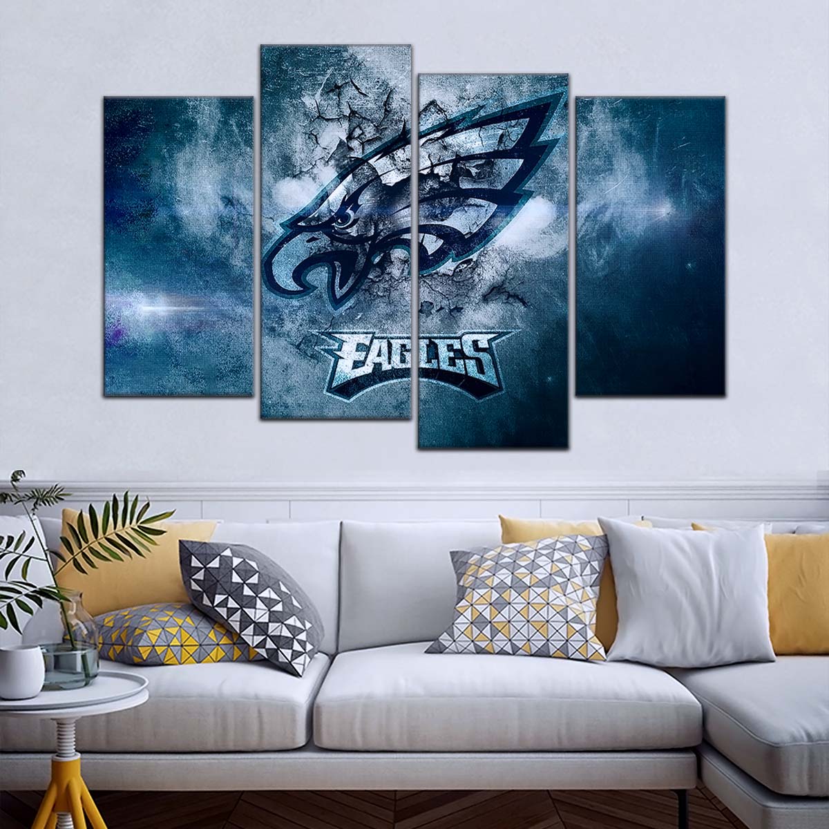American Football Wall Art - AF5252 - Philadelphia Eagles - NFL Football Team - American Football Poster - American Football Canvas