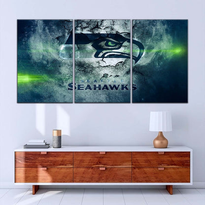 American Football Canvas Wall Art - AF5256 - Seattle Seahawks - NFL Teams