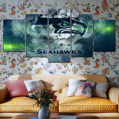 American Football Wall Art - AF5256 - Seattle Seahawks - NFL Football Team - American Football Poster - American Football Canvas