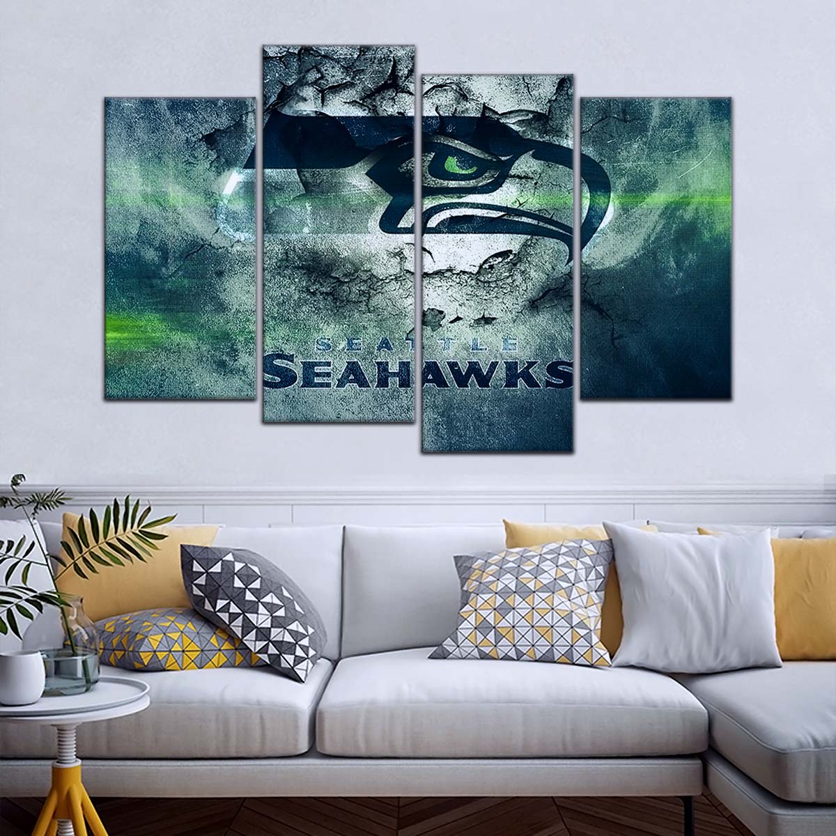 American Football Canvas Wall Art - AF5256 - Seattle Seahawks - NFL Teams