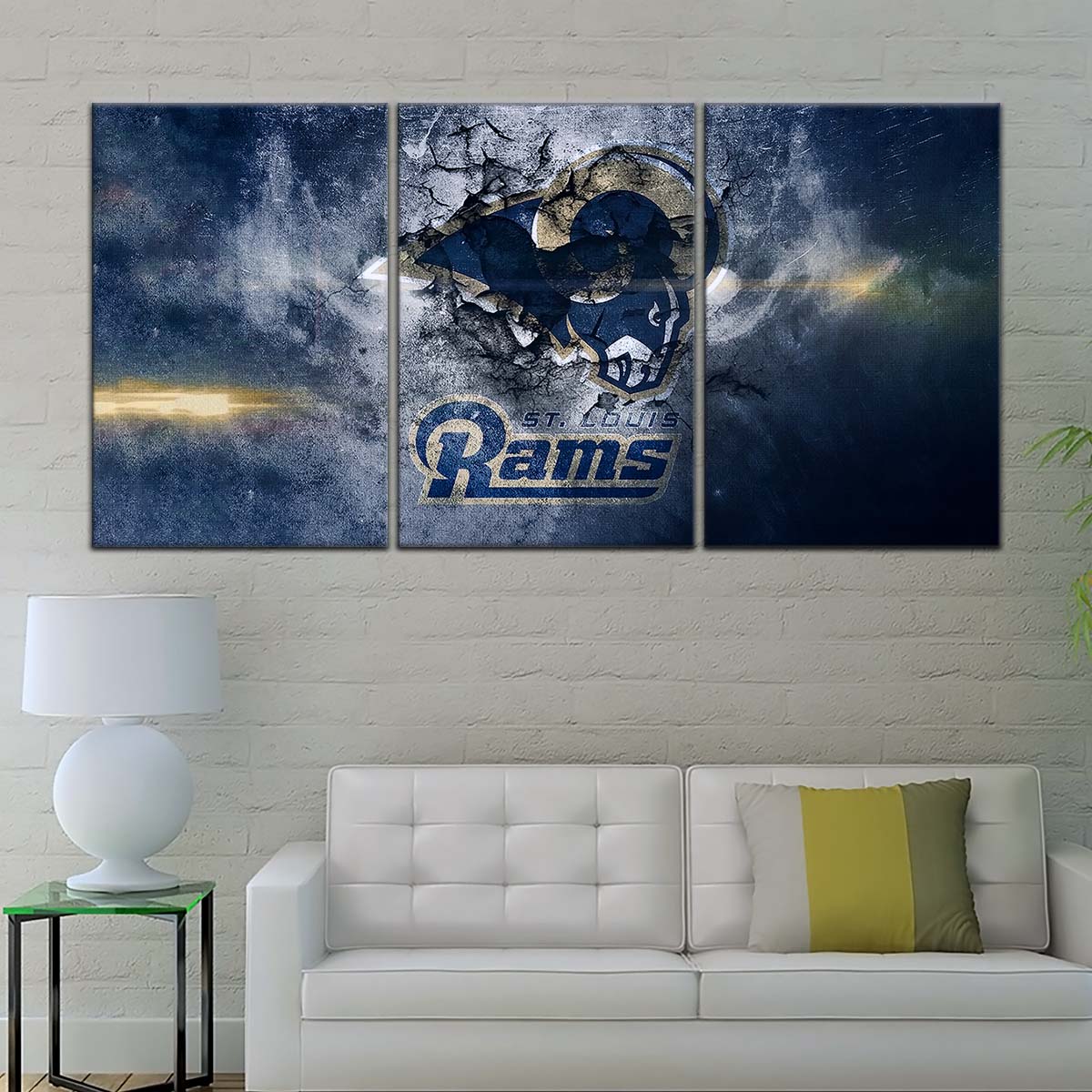 American Football Wall Art - AF5257 - St.Louis Rams - NFL Football Team - American Football Poster - American Football Canvas