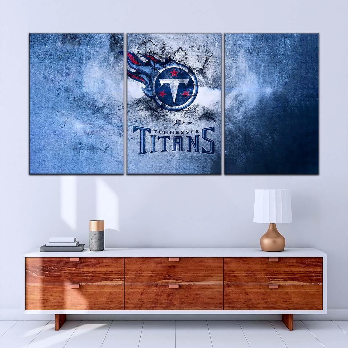 American Football Canvas Wall Art - AF5259 - Tennessee Titans - NFL Teams