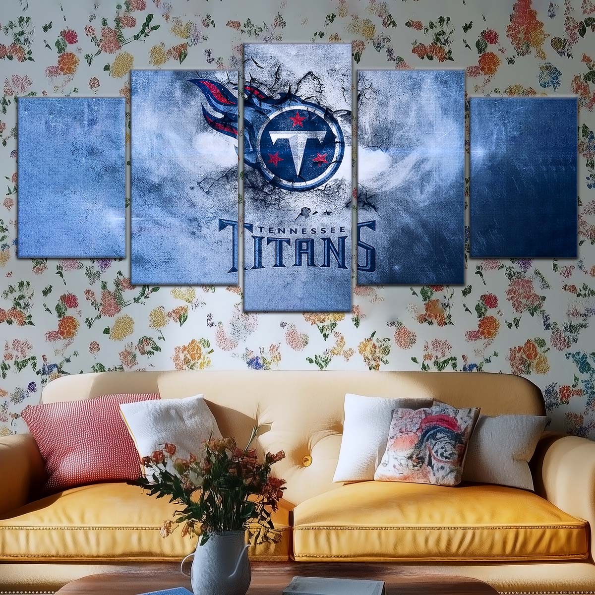 American Football Canvas Wall Art - AF5259 - Tennessee Titans - NFL Teams