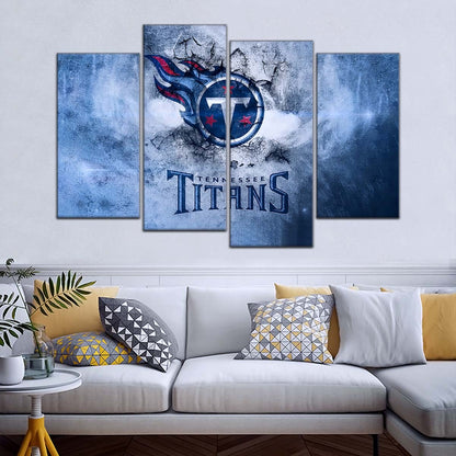 American Football Canvas Wall Art - AF5259 - Tennessee Titans - NFL Teams