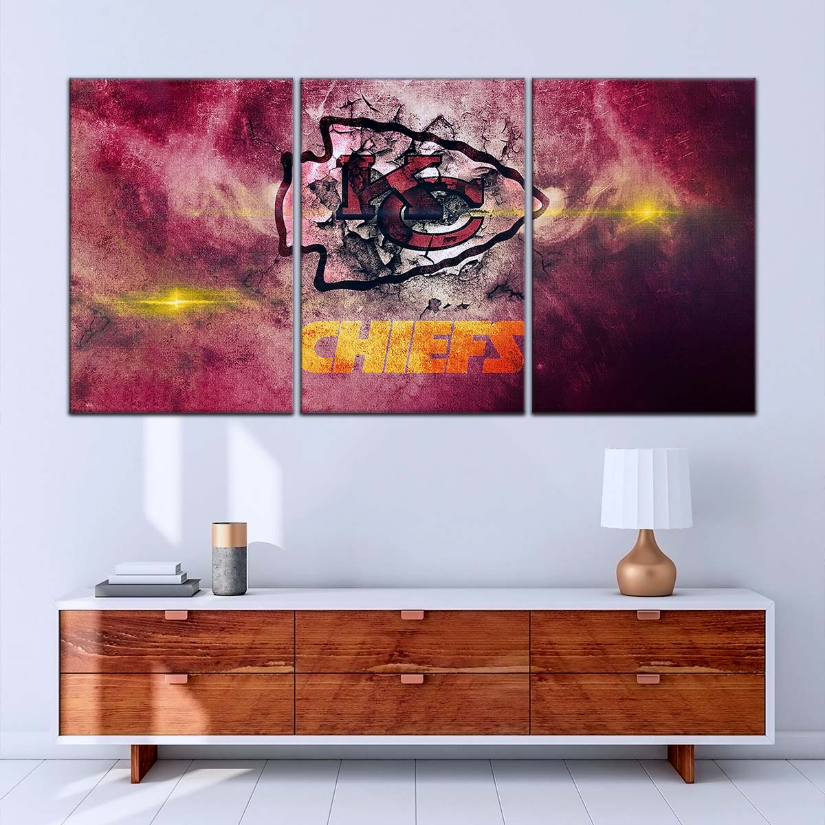 American Football Wall Art - AF5244 - Kansas City Chiefs - NFL Football Team - American Football Poster - American Football Canvas