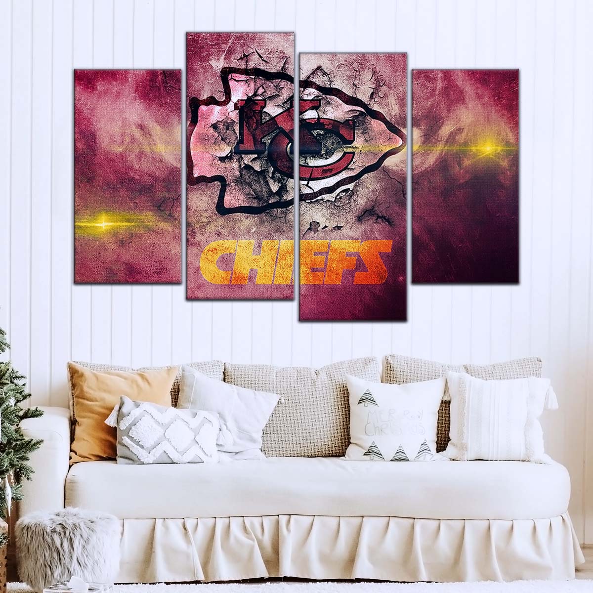 American Football Wall Art - AF5244 - Kansas City Chiefs - NFL Football Team - American Football Poster - American Football Canvas