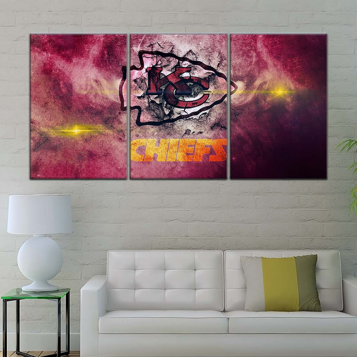 American Football Wall Art - AF5244 - Kansas City Chiefs - NFL Football Team - American Football Poster - American Football Canvas