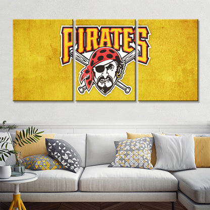 Baseball Wall Art - BB5031 - Pittsburgh Pirates - Baseball Poster - Baseball Canvas
