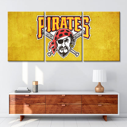 Baseball Wall Art - BB5031 - Pittsburgh Pirates - Baseball Poster - Baseball Canvas