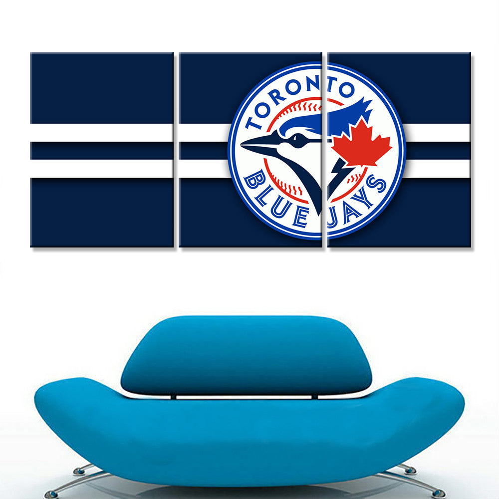 Baseball Canvas Wall Art - BB5036 - Toronto Blue Jays
