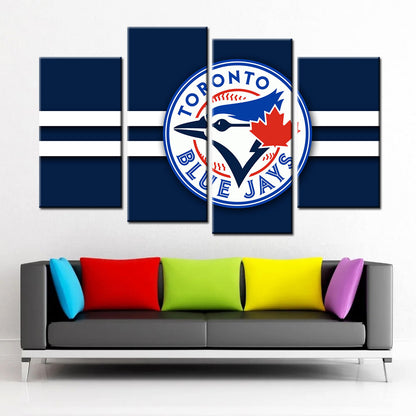 Baseball Wall Art - BB5036 - Toronto Blue Jays - Baseball Poster - Baseball Canvas
