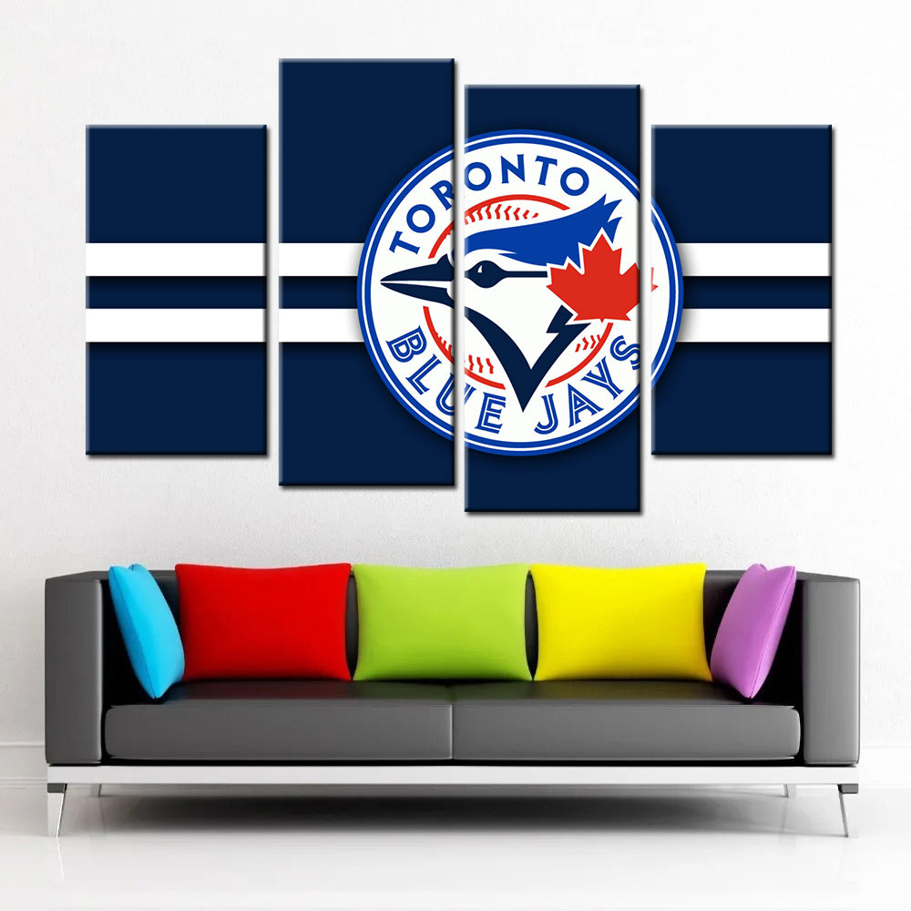 Baseball Canvas Wall Art - BB5036 - Toronto Blue Jays