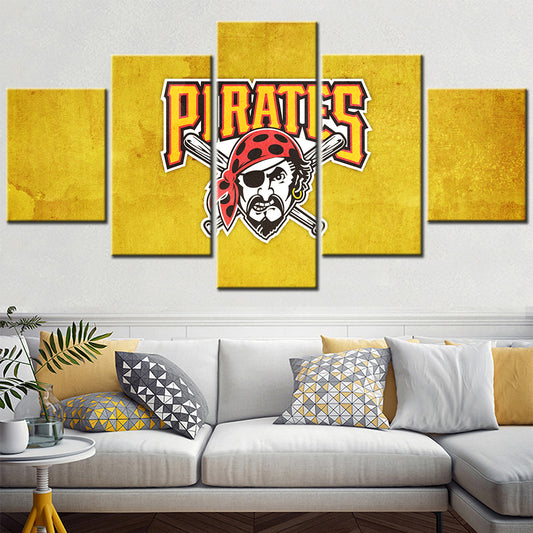 Baseball Wall Art - BB5031 - Pittsburgh Pirates - Baseball Poster - Baseball Canvas