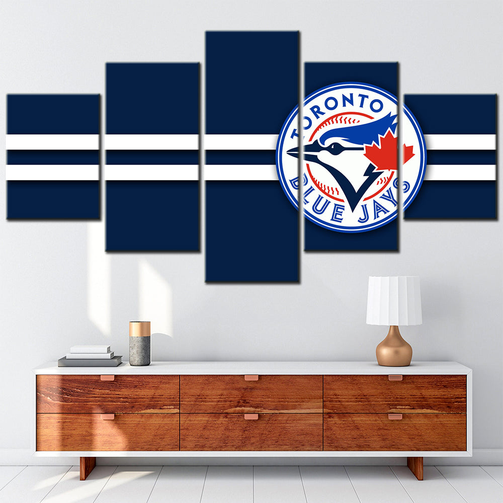 Baseball Canvas Wall Art - BB5036 - Toronto Blue Jays