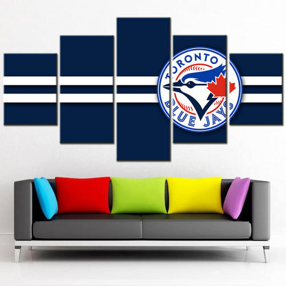 Baseball Canvas Wall Art - BB5036 - Toronto Blue Jays
