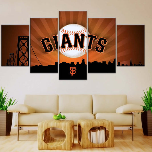 Baseball Wall Art - BB5037 - San Francisco Giants Sports - Baseball Poster - Baseball Canvas