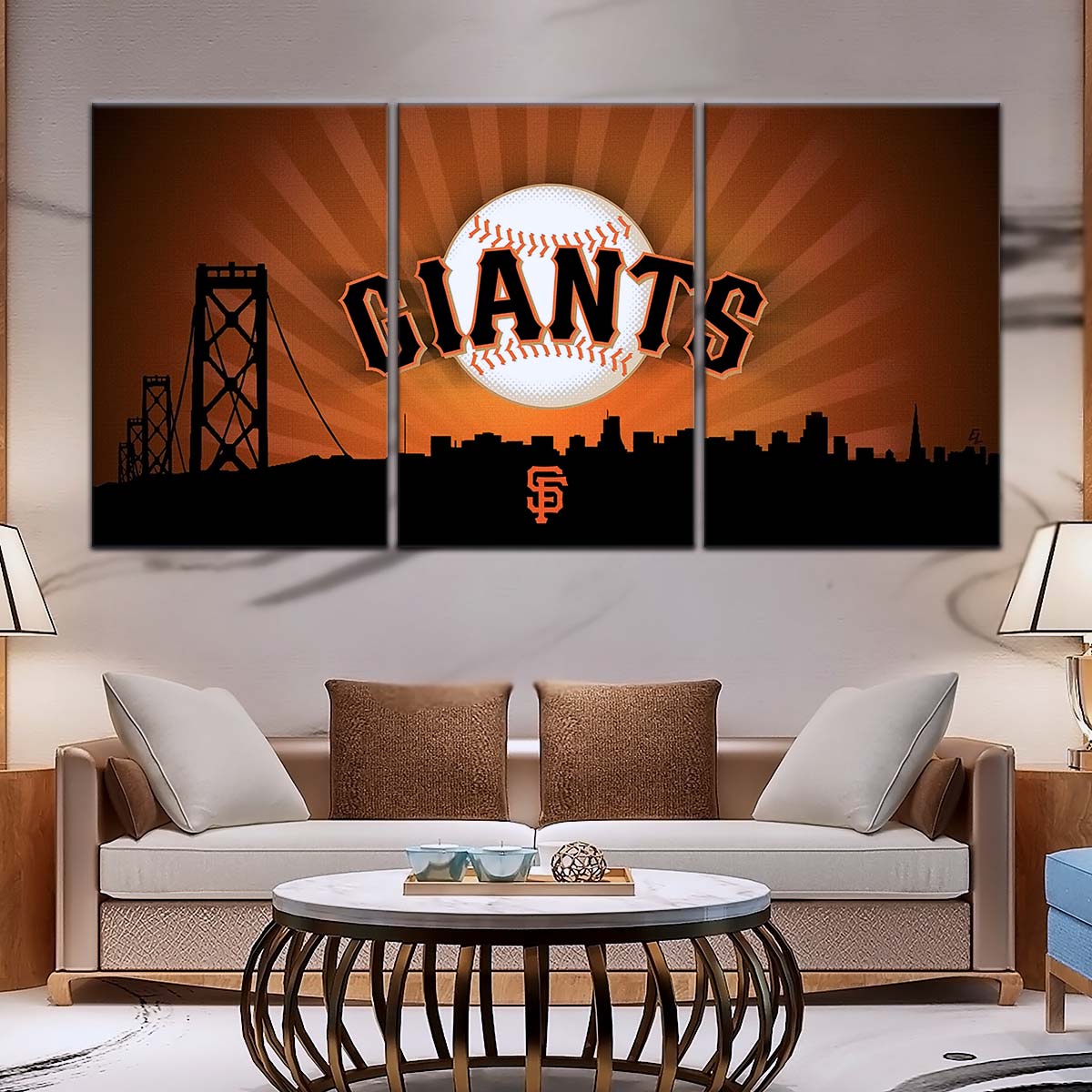 Baseball Wall Art - BB5037 - San Francisco Giants Sports - Baseball Poster - Baseball Canvas