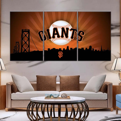 Baseball Wall Art - BB5037 - San Francisco Giants Sports - Baseball Poster - Baseball Canvas