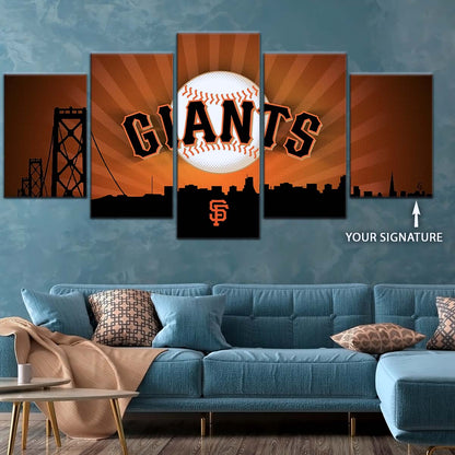Baseball Wall Art - BB5037 - San Francisco Giants Sports - Baseball Poster - Baseball Canvas