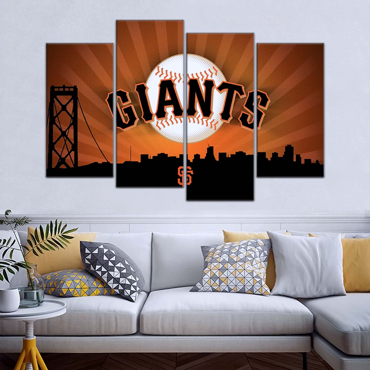 Baseball Wall Art - BB5037 - San Francisco Giants Sports - Baseball Poster - Baseball Canvas