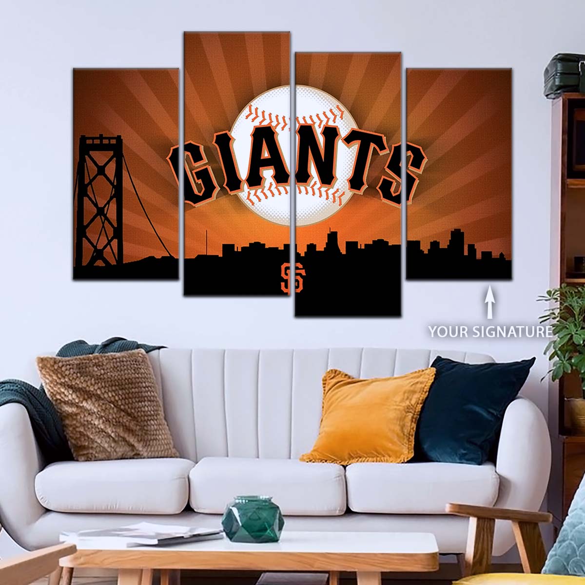 Baseball Wall Art - BB5037 - San Francisco Giants Sports - Baseball Poster - Baseball Canvas