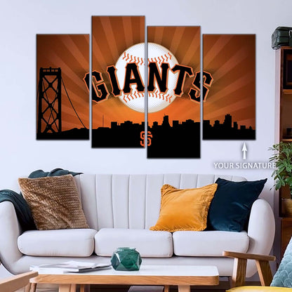 Baseball Wall Art - BB5037 - San Francisco Giants Sports - Baseball Poster - Baseball Canvas